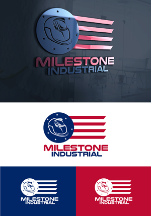 Diseño de Logo por fly  design para Milestone Industrial Steel  | Diseño: #31376677