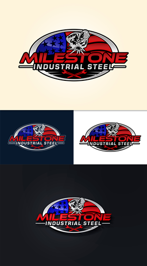 Diseño de Logo por Imran_me para Milestone Industrial Steel  | Diseño #31374278