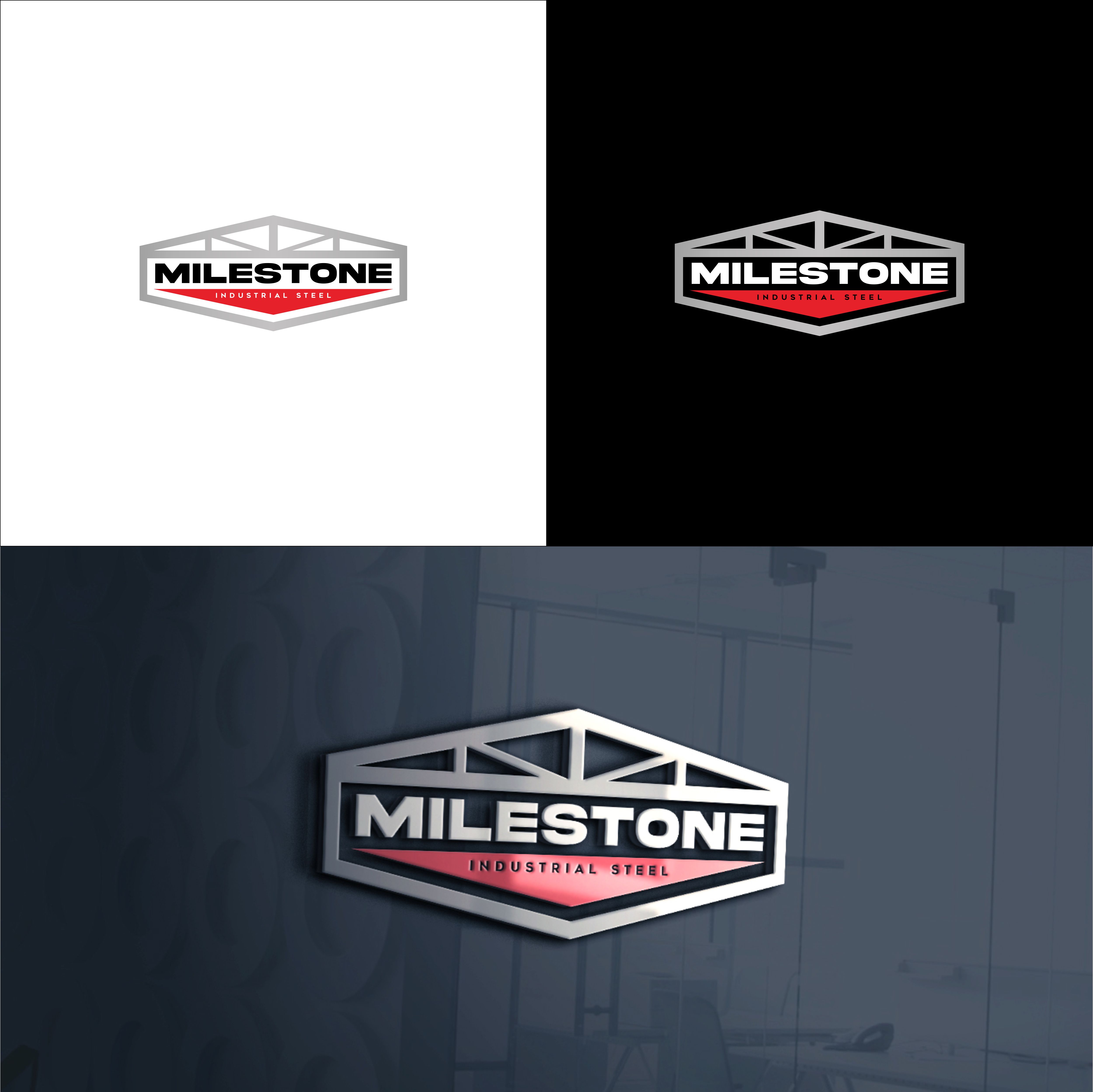 Diseño de Logo por Adi firadika para Milestone Industrial Steel  | Diseño #31417523