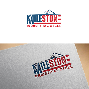 Logo Design by Trident for Milestone Industrial Steel  | Design: #31388918
