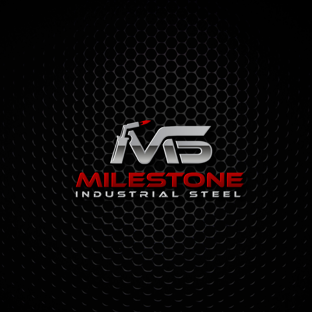 Logo Design by Tan-D for Milestone Industrial Steel  | Design #31396842