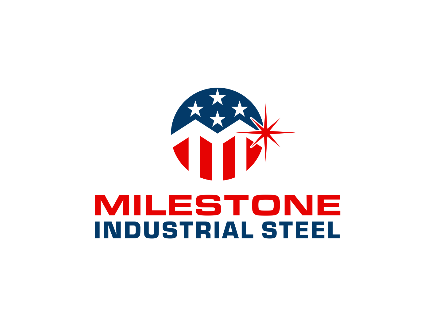 Logo Design by BNdesigner for Milestone Industrial Steel  | Design #31377417