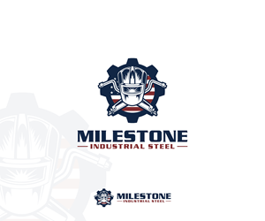 Logo Design by azherjawed for Milestone Industrial Steel  | Design: #31378452