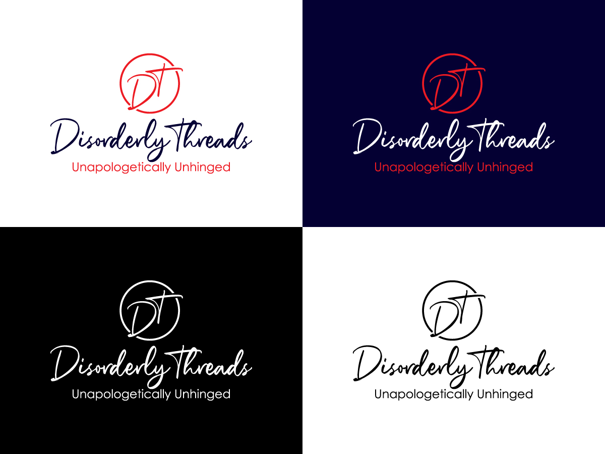 Logo Design by 439 Creations for Disorderly Threads | Design #31381062