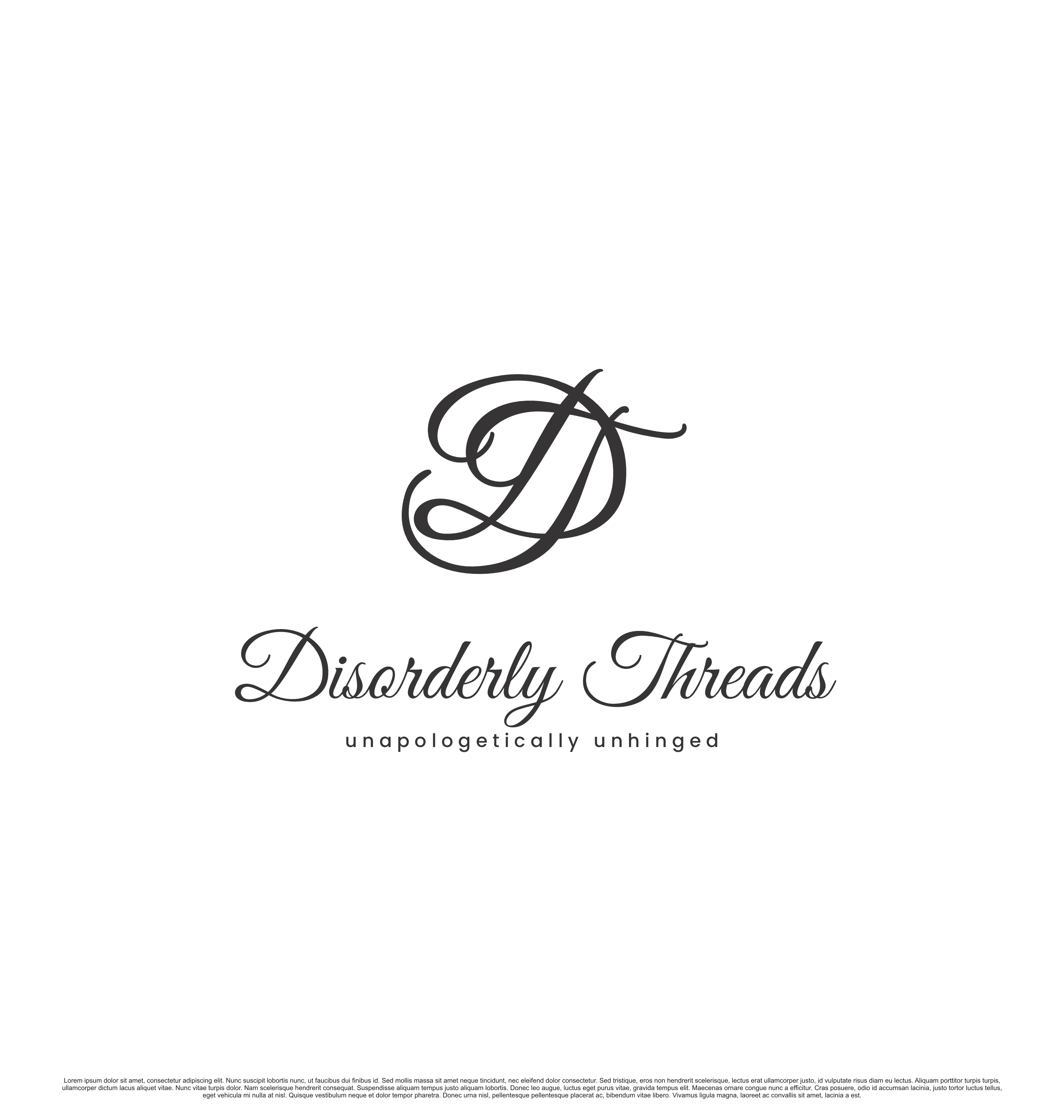 Logo Design by saesean for Disorderly Threads | Design #31380655