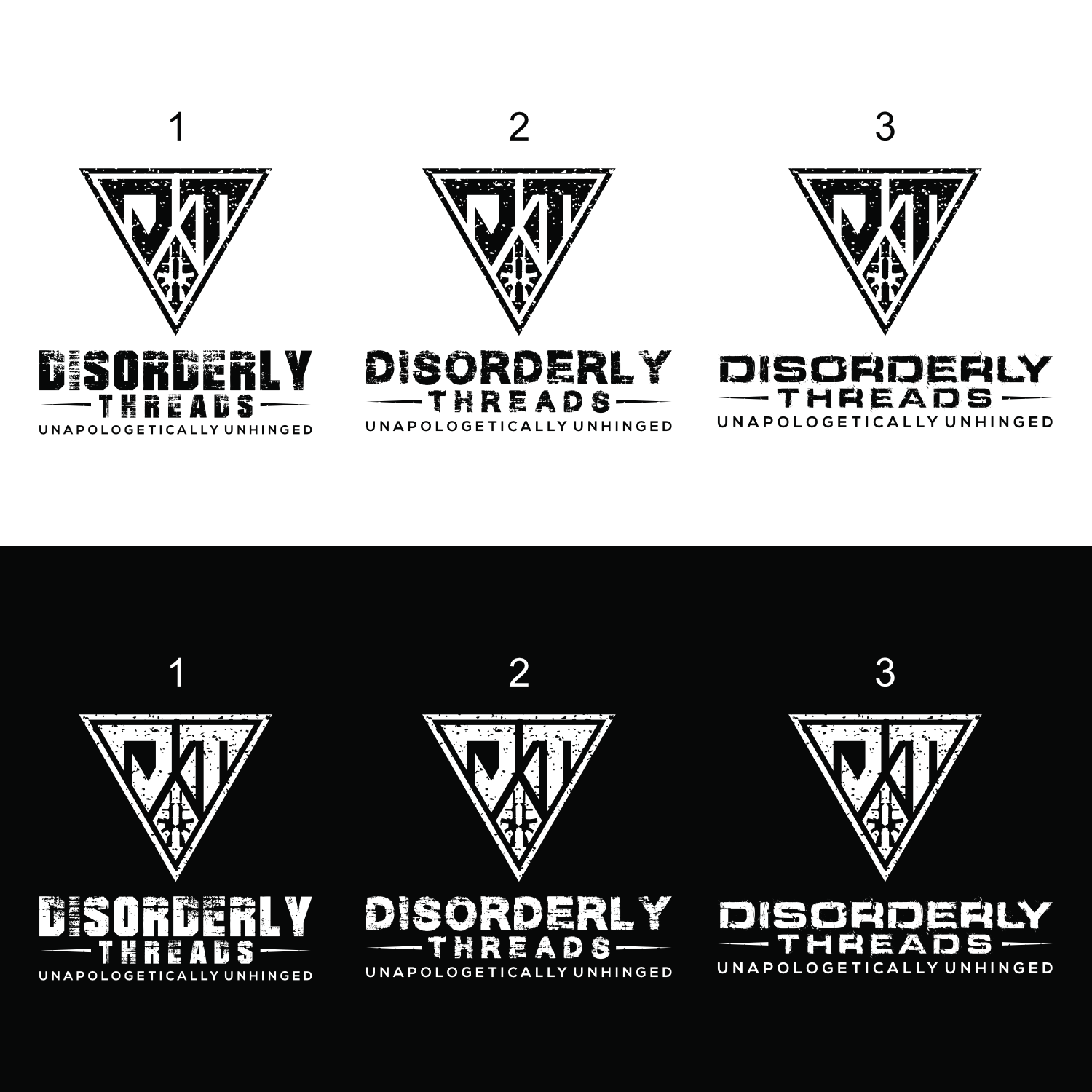 Logo Design by Dalang Design for Disorderly Threads | Design #31382002