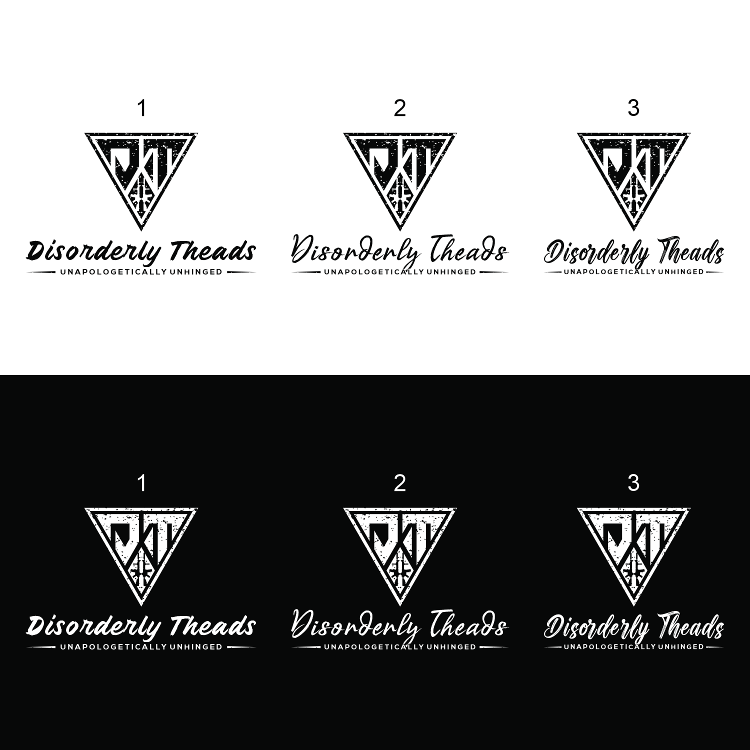Logo Design by Dalang Design for Disorderly Threads | Design #31382214