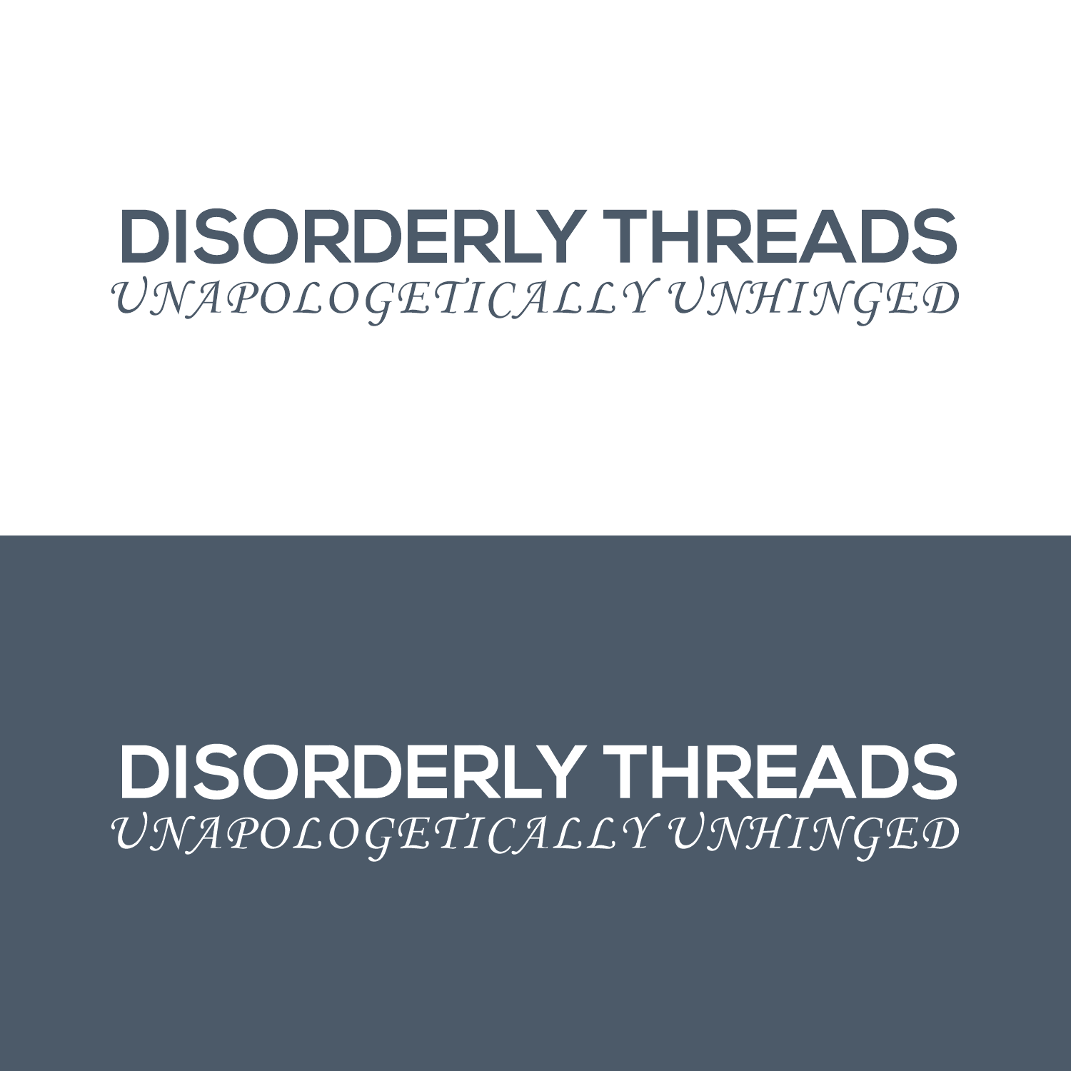 Logo-Design von pusing für Disorderly Threads | Design #31387928