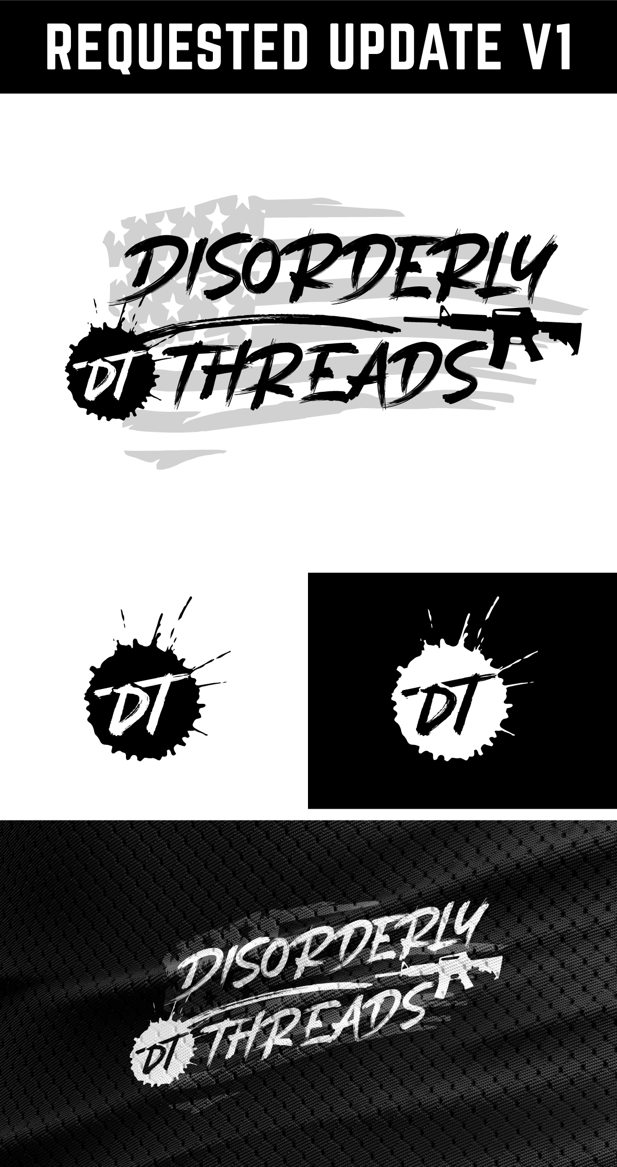 Logo-Design von apik. für Disorderly Threads | Design #31382133