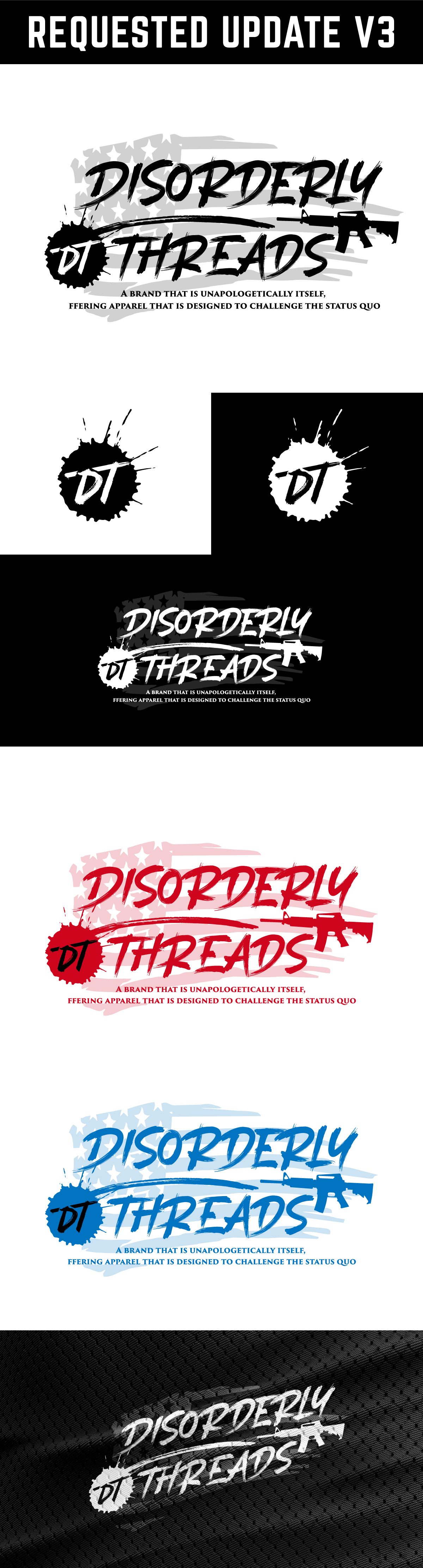 Logo Design by apik. for Disorderly Threads | Design #31391307