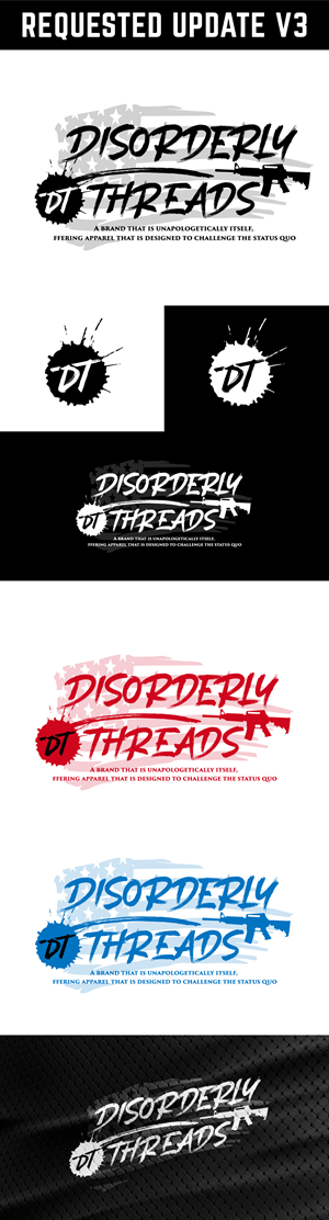 Logo-Design von apik. für Disorderly Threads | Design: #31391307