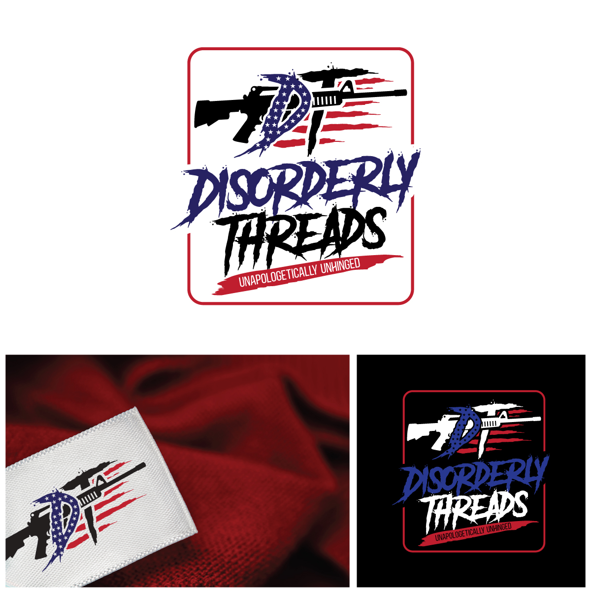 Logo Design by riya.mitra07j for Disorderly Threads | Design: #31380589