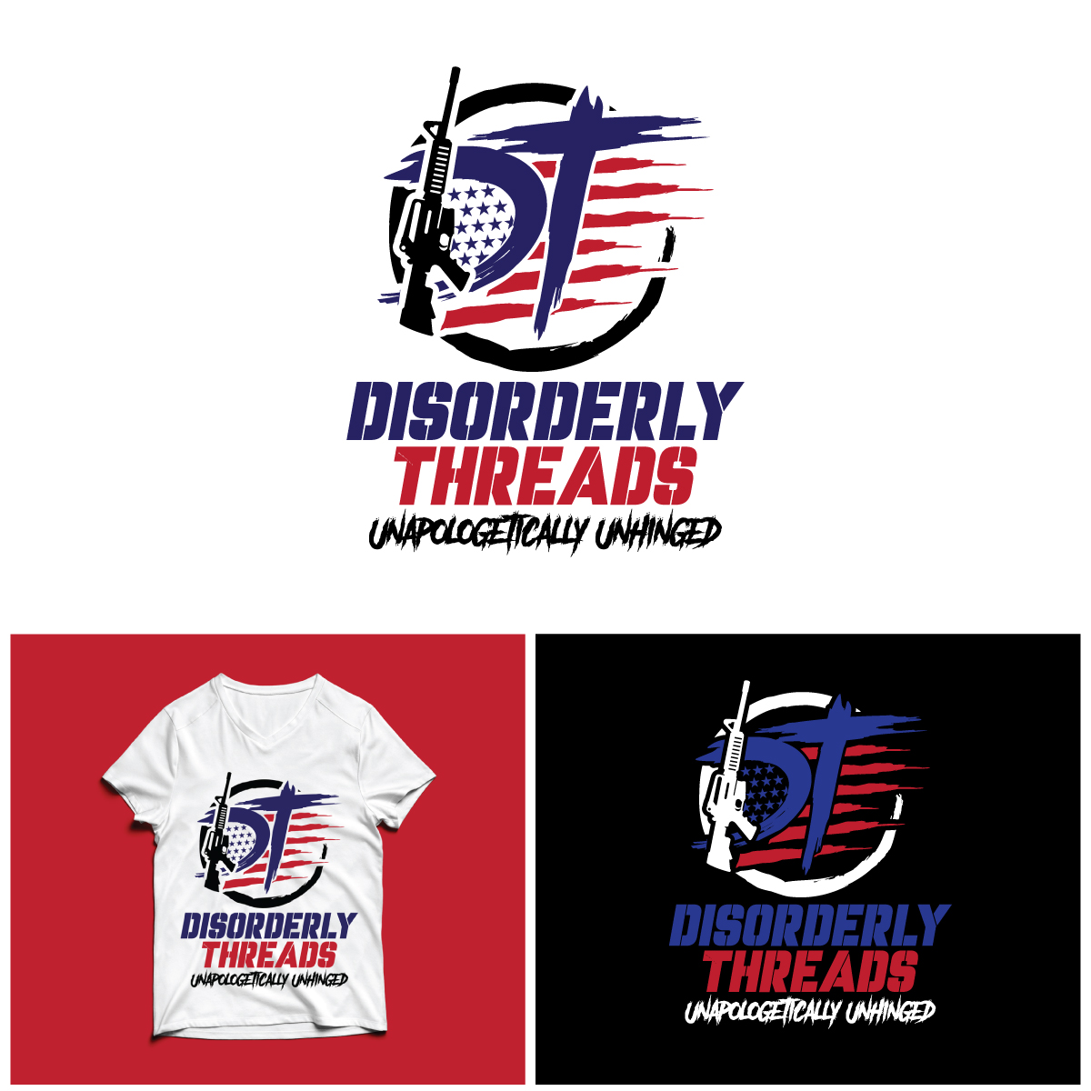 Logo Design by riya.mitra07j for Disorderly Threads | Design #31382669