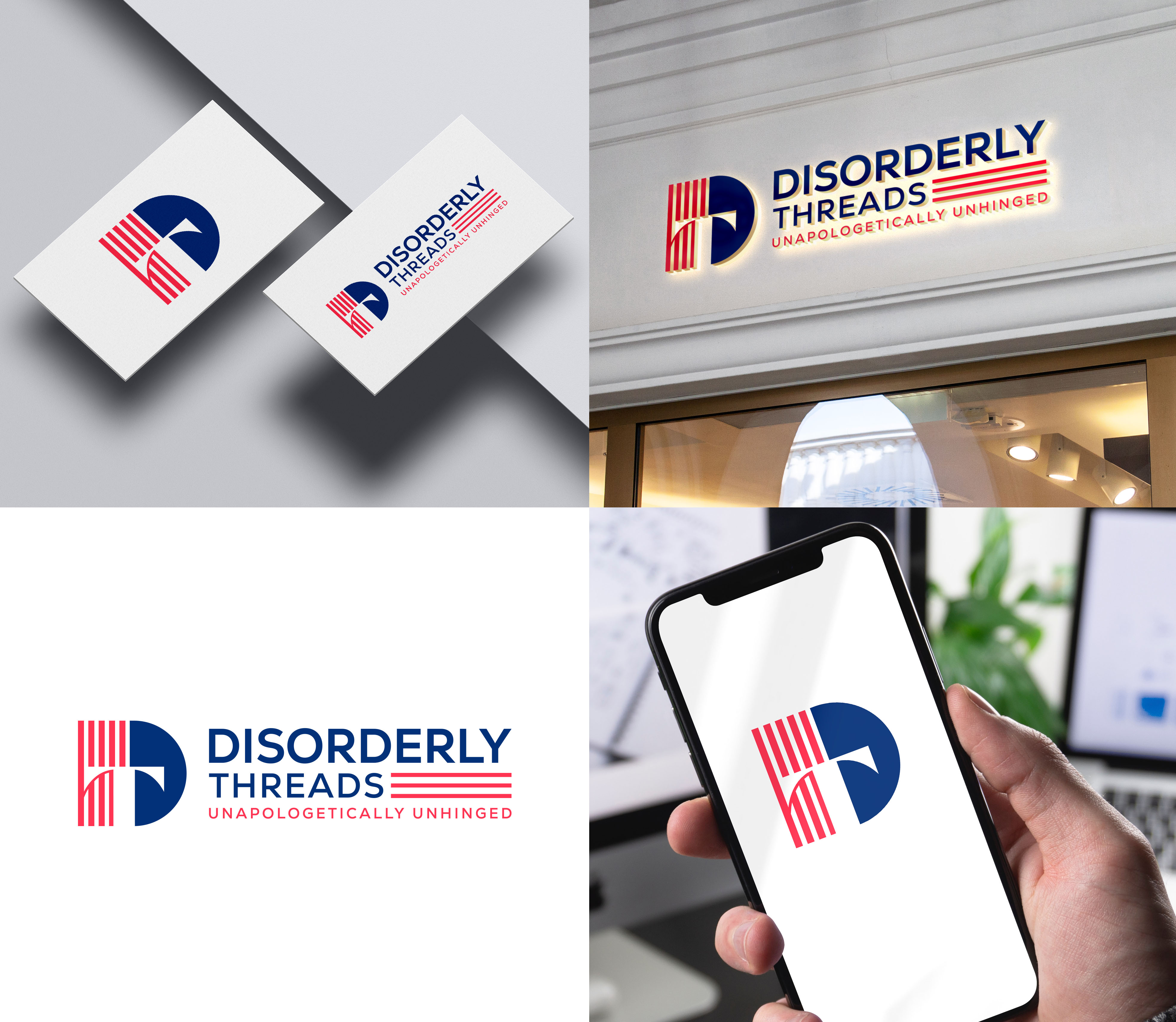 Logo Design by aexoagency for Disorderly Threads | Design #31395265
