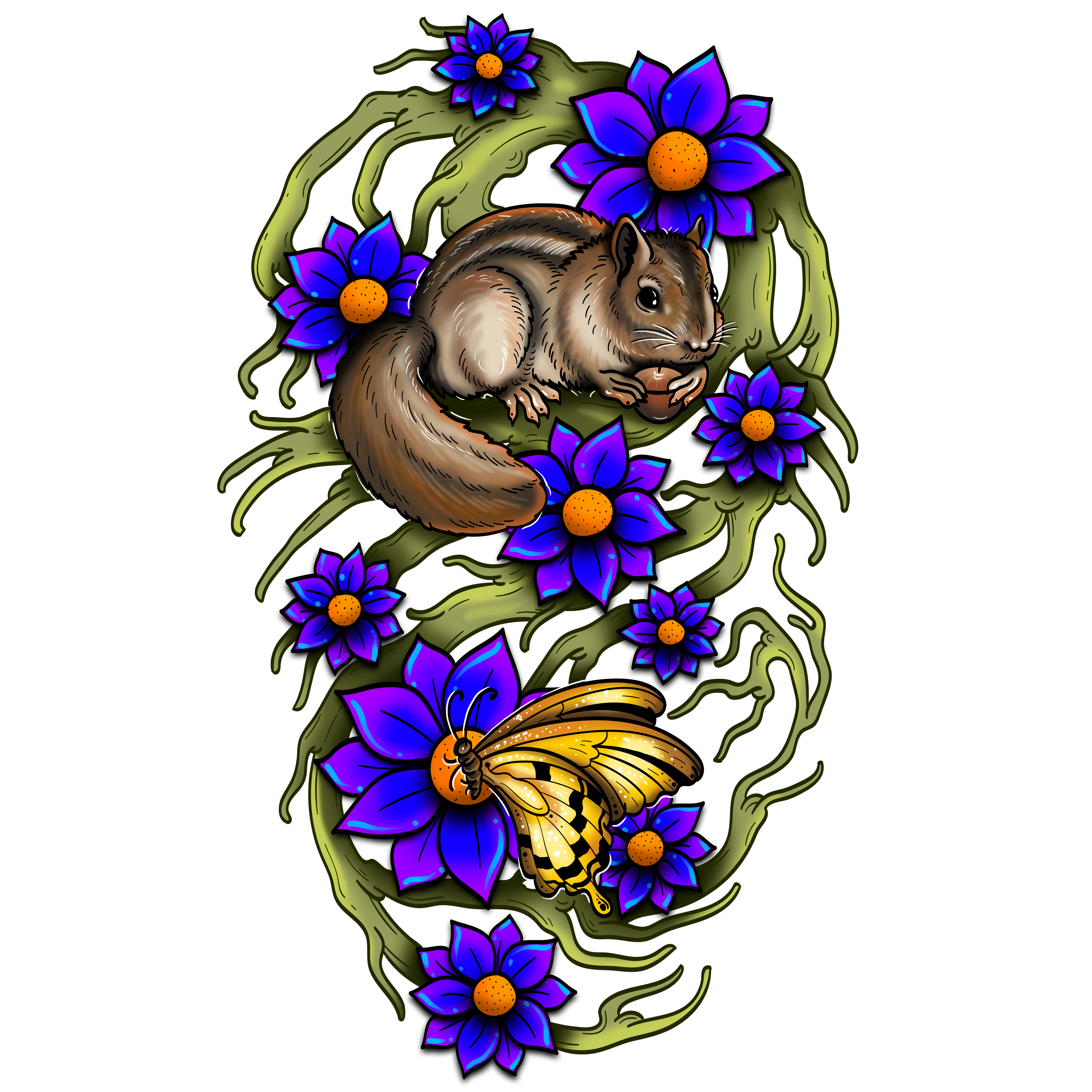 Tattoo Design by Merry Shuporna Biswas for this project | Design #31543656