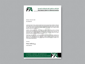 Letterhead Design by Creative Moon Design