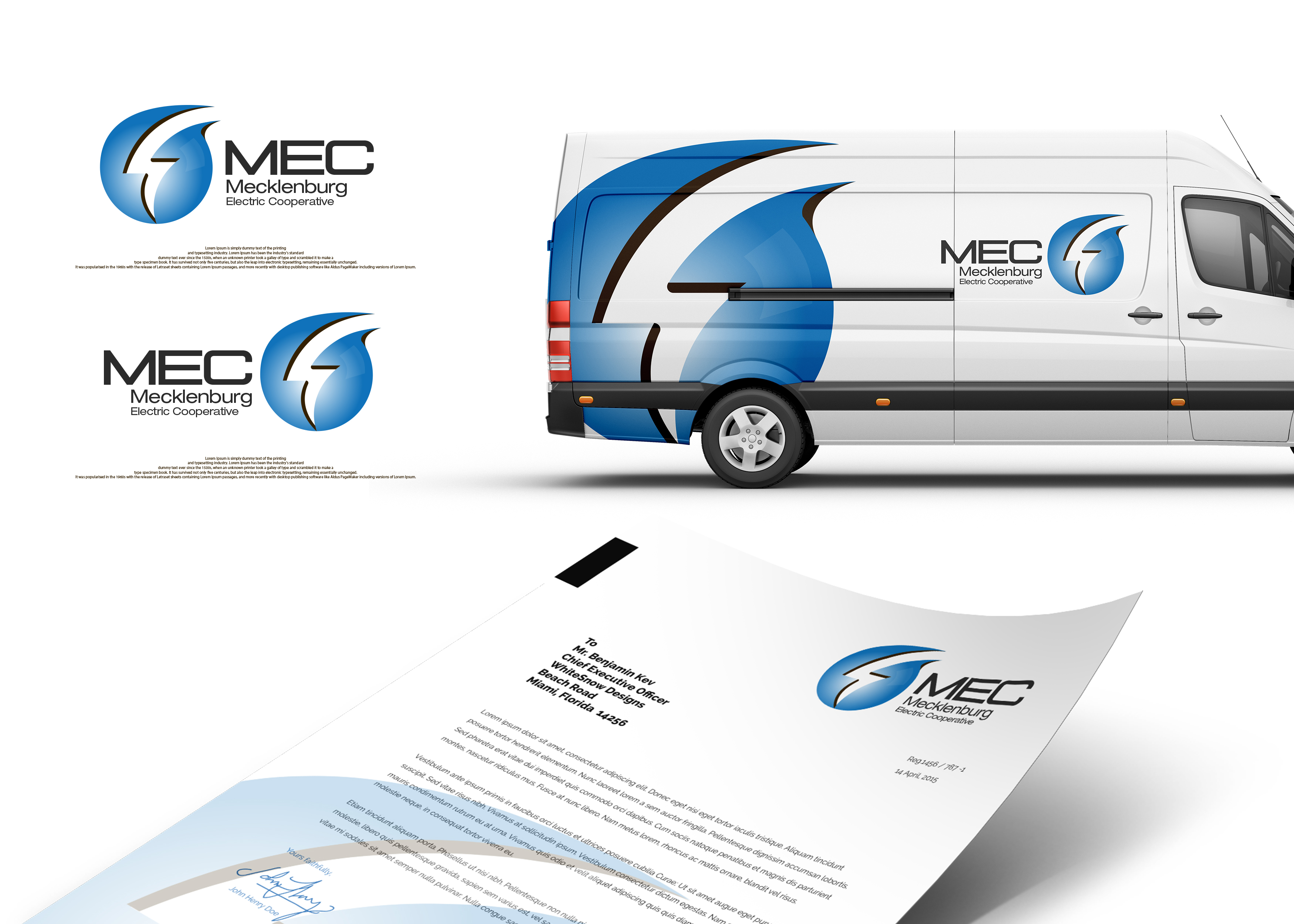 Logo-Design von Derian für Mecklenburg Electric Cooperative | Design #31391139