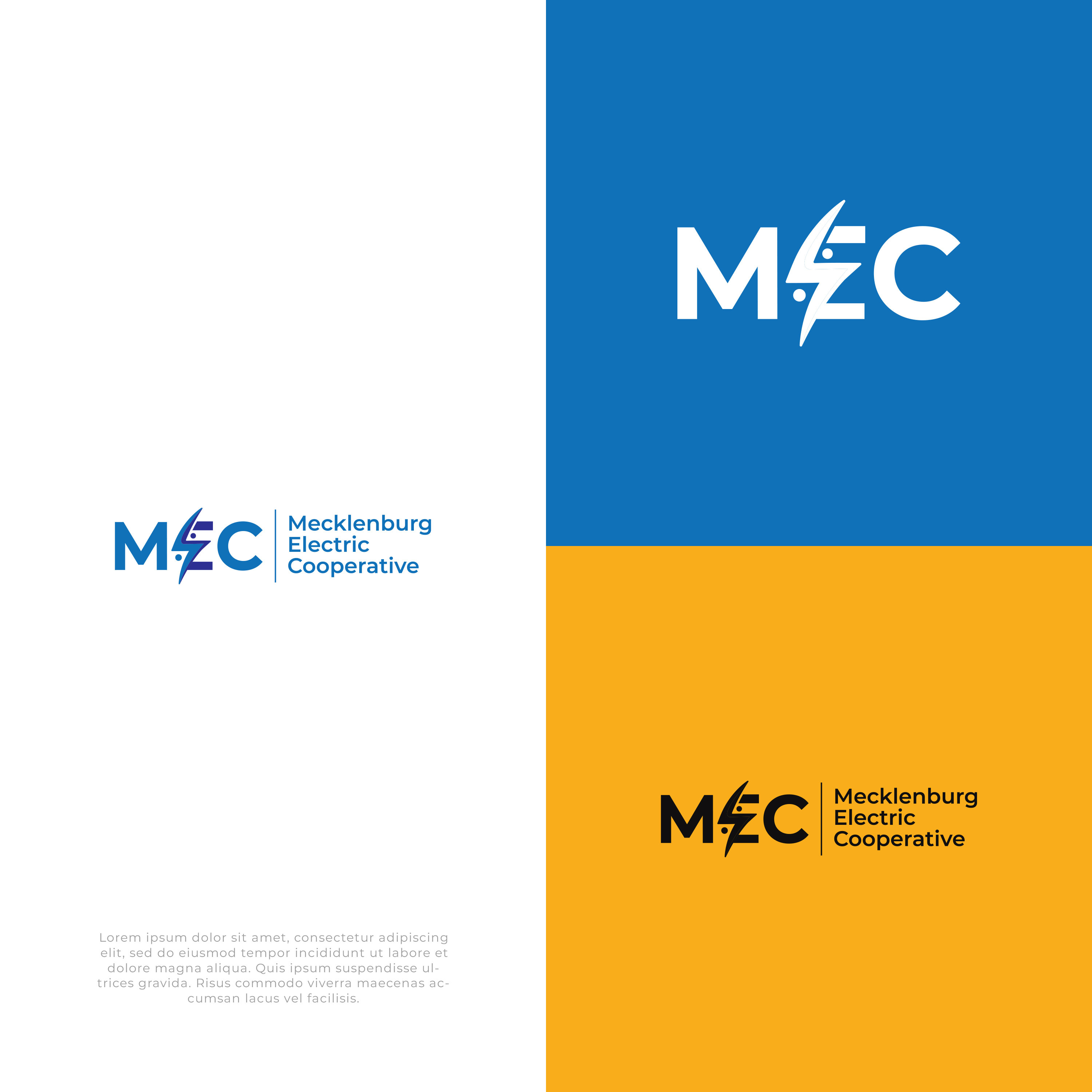 Logo Design by vramar.roy for Mecklenburg Electric Cooperative | Design #31390432