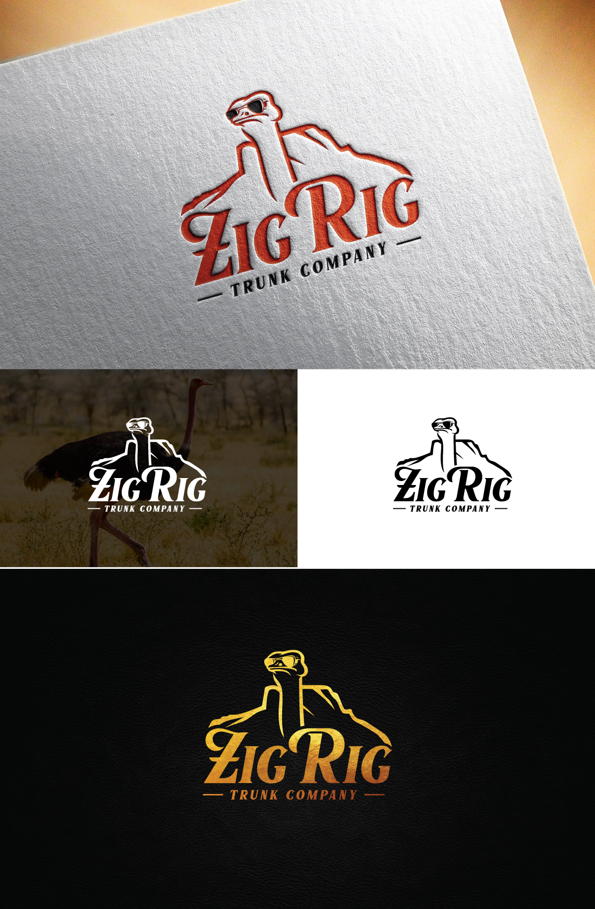 Logo Design by Logo Stock for Zig Rigs, LLC. | Design #31397186