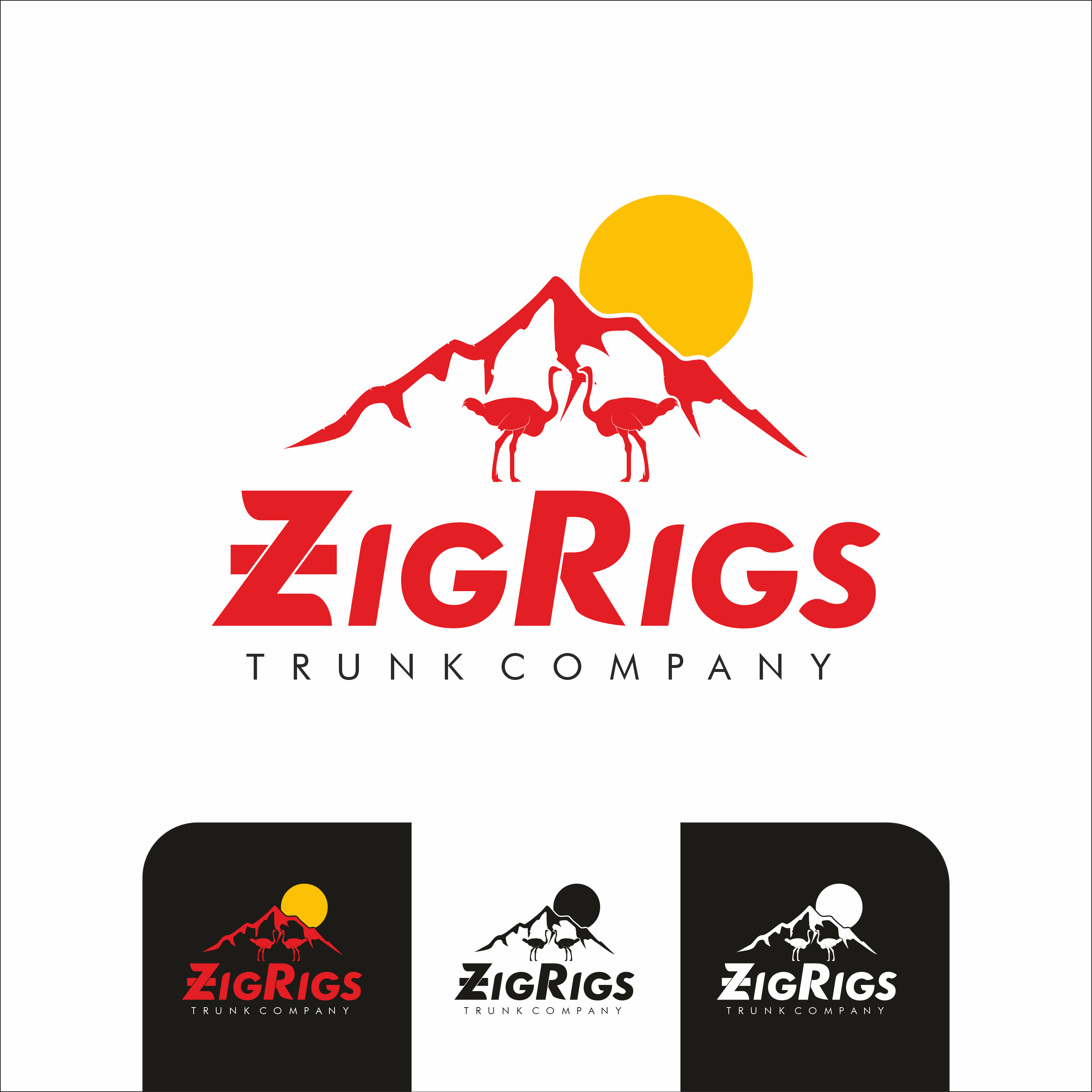 Logo Design by bgencten for Zig Rigs, LLC. | Design #31389775