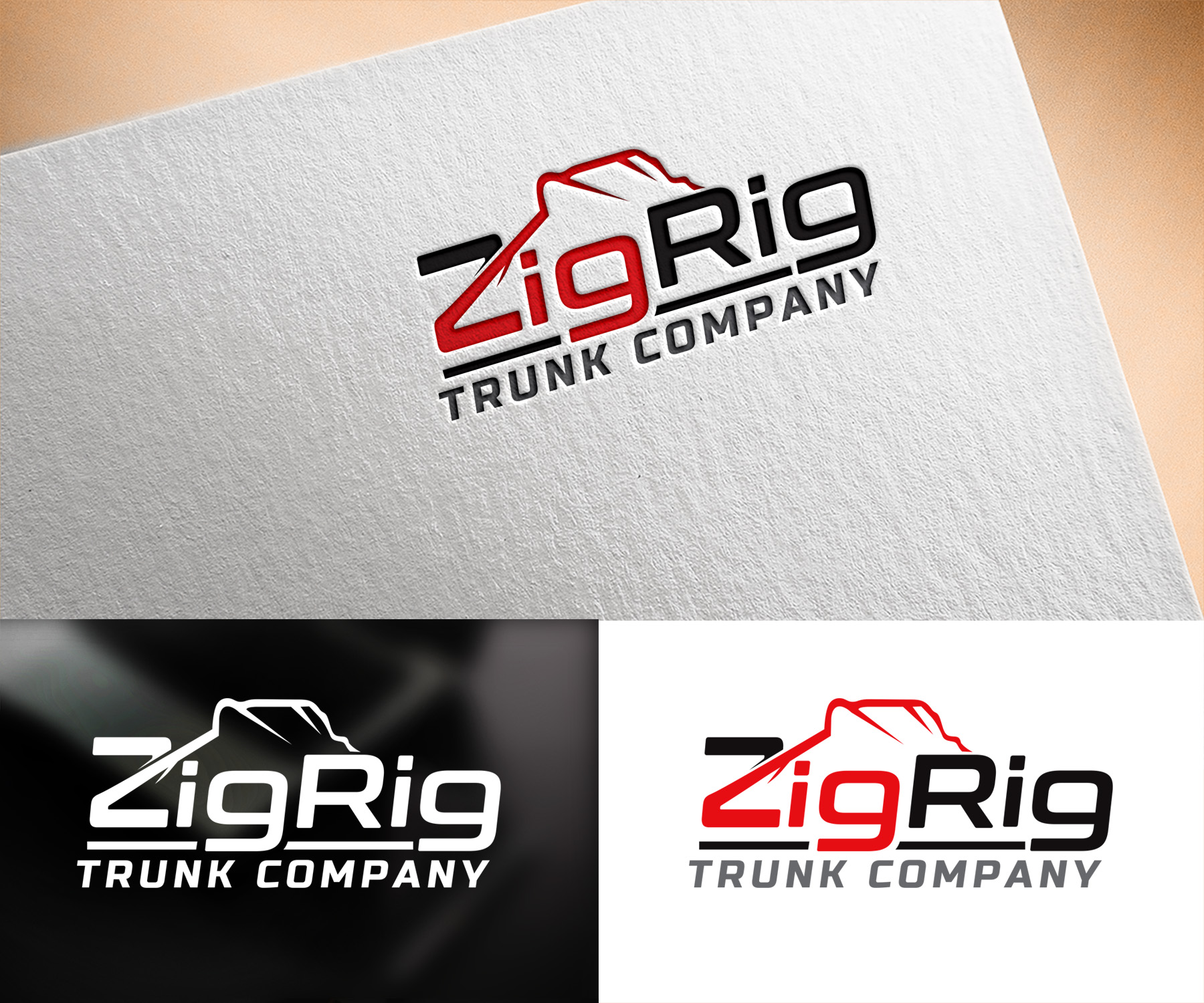 Logo Design by Vishak vasu for Zig Rigs, LLC. | Design #31434304