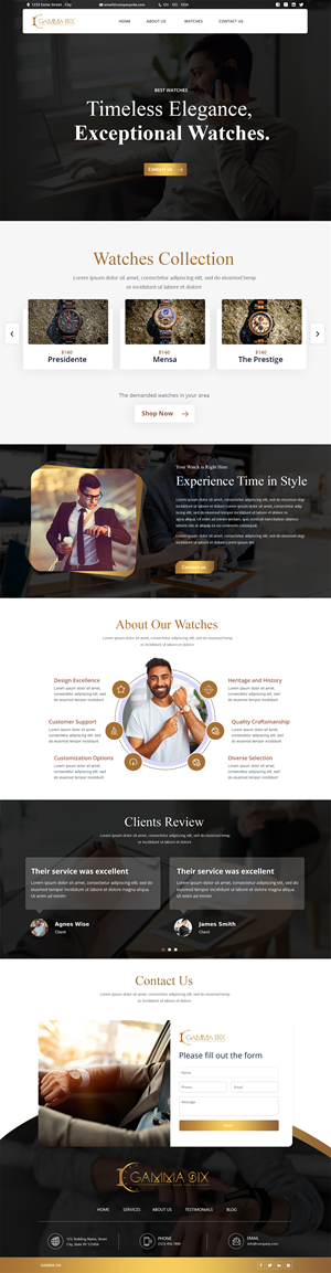 Wix Design by Andrew Asiimwe