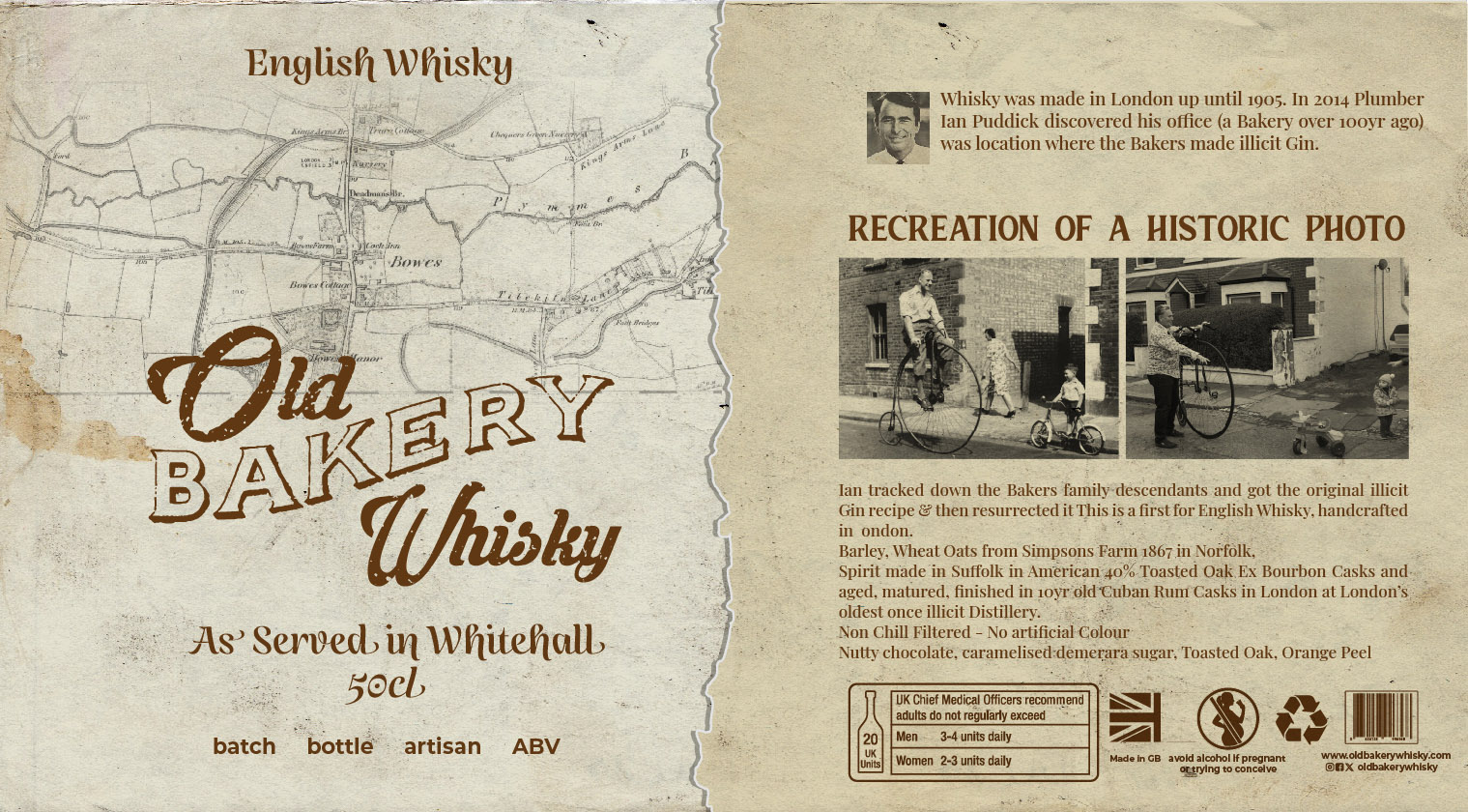 Graphic Design by Futuristic_Design for Old Bakery Gin | Design: #31475615