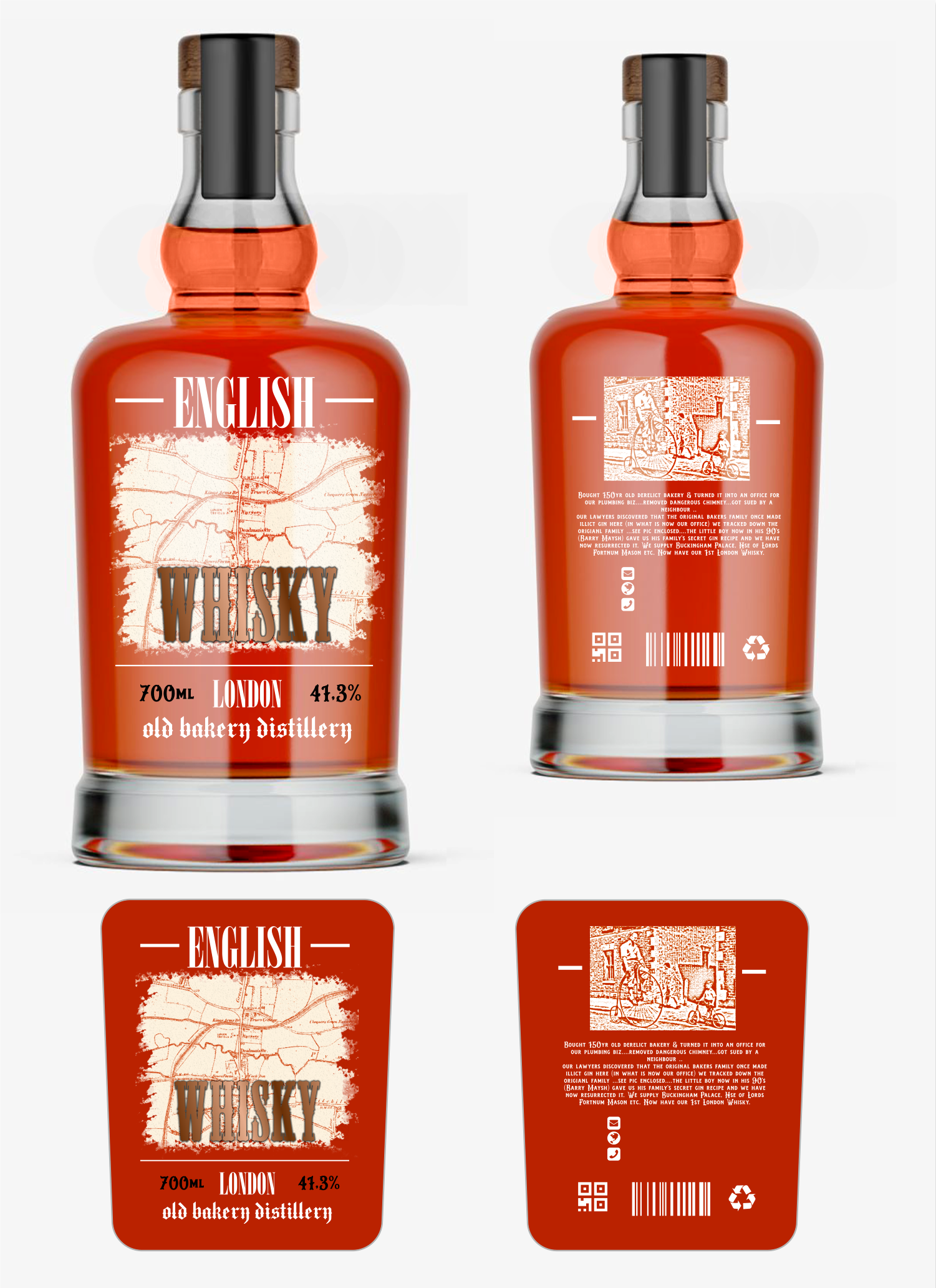 Grafik-Design von EDesignN für Old Bakery Gin | Design #31410681