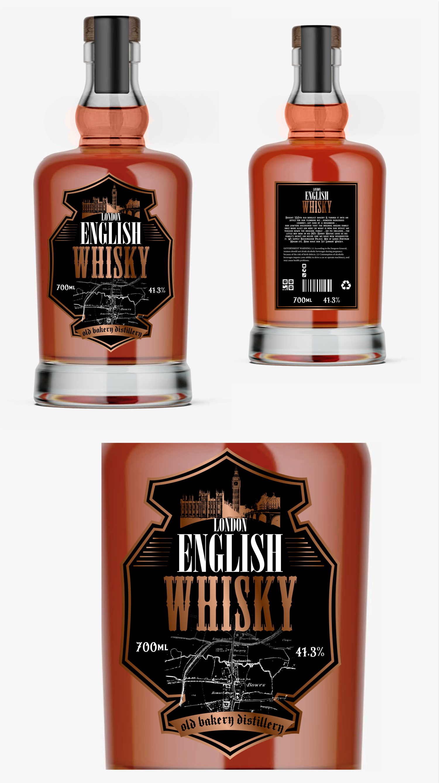 Grafik-Design von EDesignN für Old Bakery Gin | Design #31412123