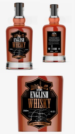 Graphic Design by elveneclipse for Old Bakery Gin | Design: #31412123