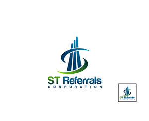Logo Design by batanank for ST Referrals Corporation | Design: #3112572