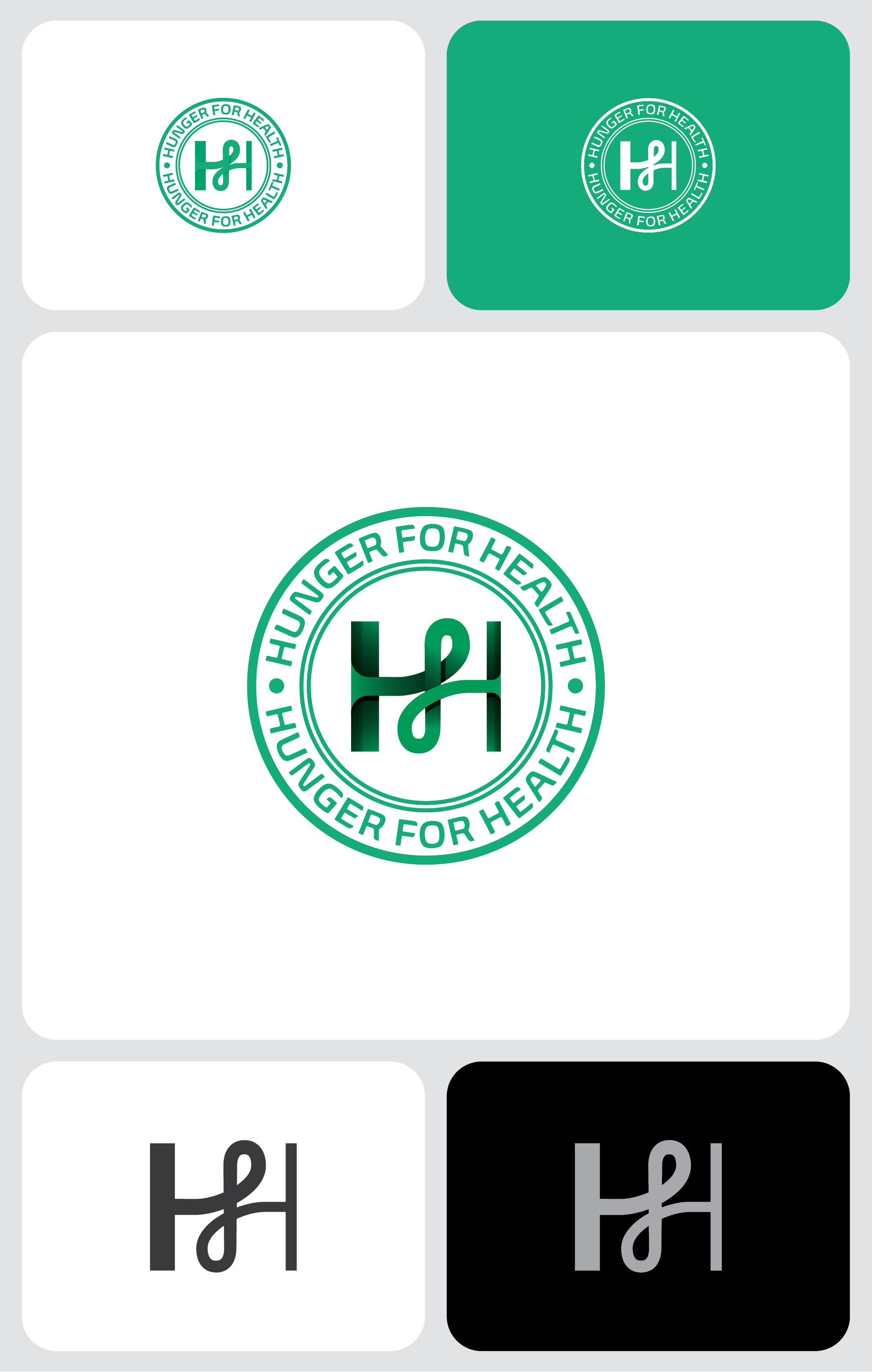 Logo Design by Wendri Gusti Putra for Hunger for Health | Design #31441522