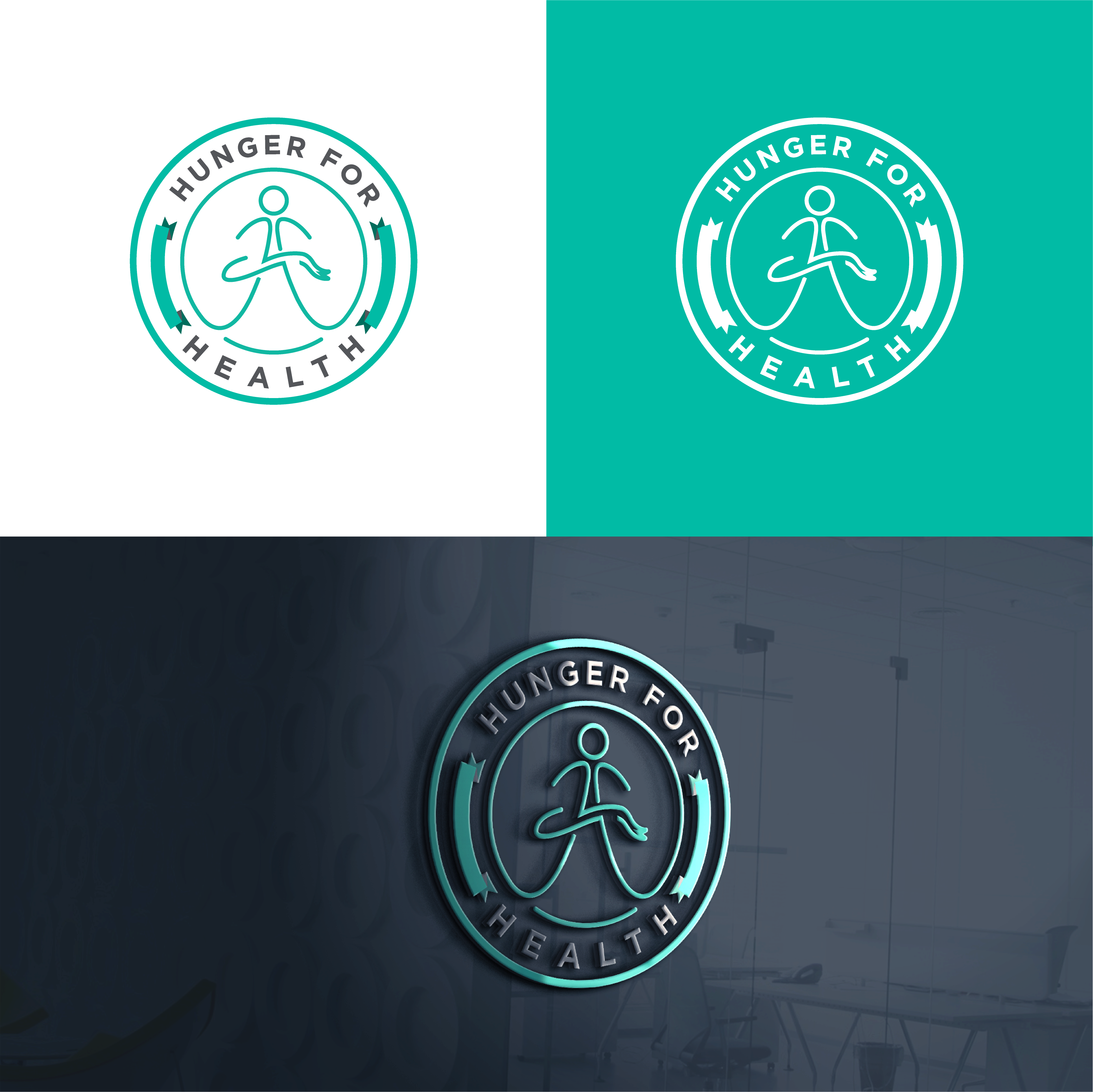 Logo Design by The Lion Studios for Hunger for Health | Design #31399626