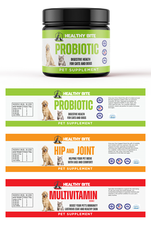 Diseño de Etiqueta por Sergio Coelho para Healthy Bite | Diseño: #31406233