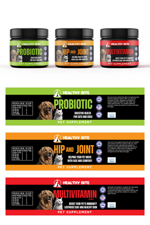 Diseño de Etiqueta por Sergio Coelho para Healthy Bite | Diseño: #31406796