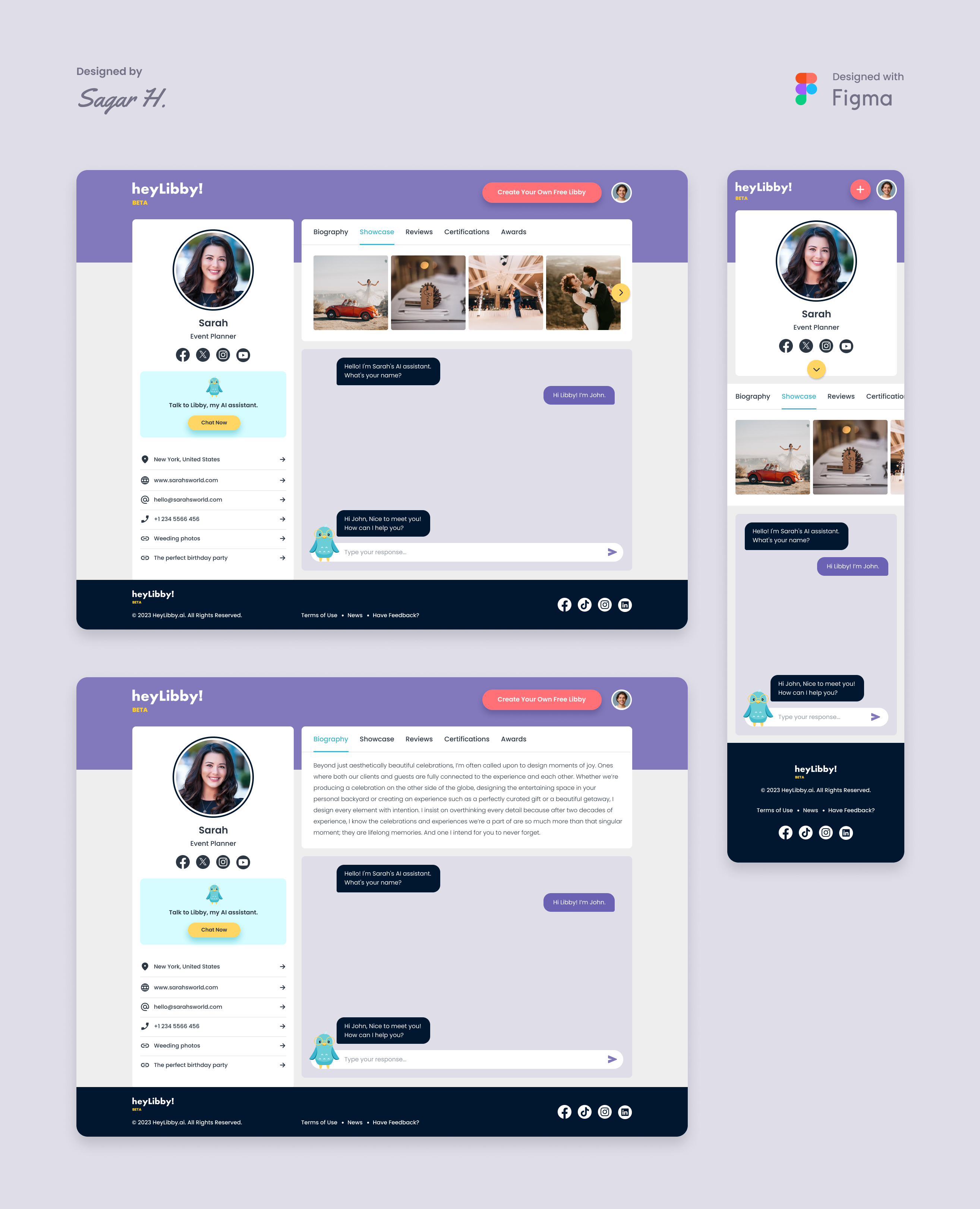Web Design by cyberhue for this project | Design #31415982