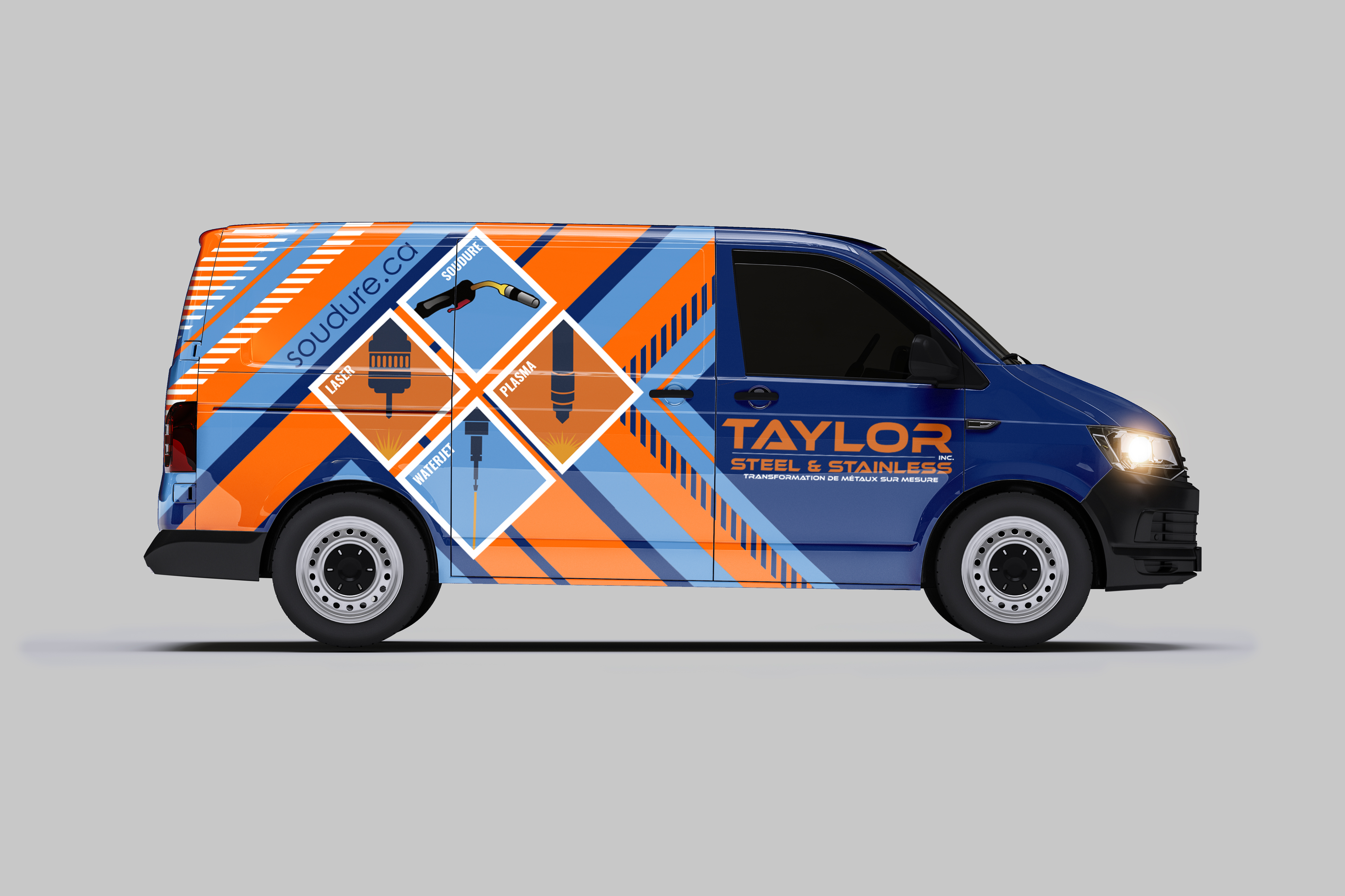 Car Wrap Design by AZ_Studio for Taylor Steel & Stainless Inc. | Design #31437476