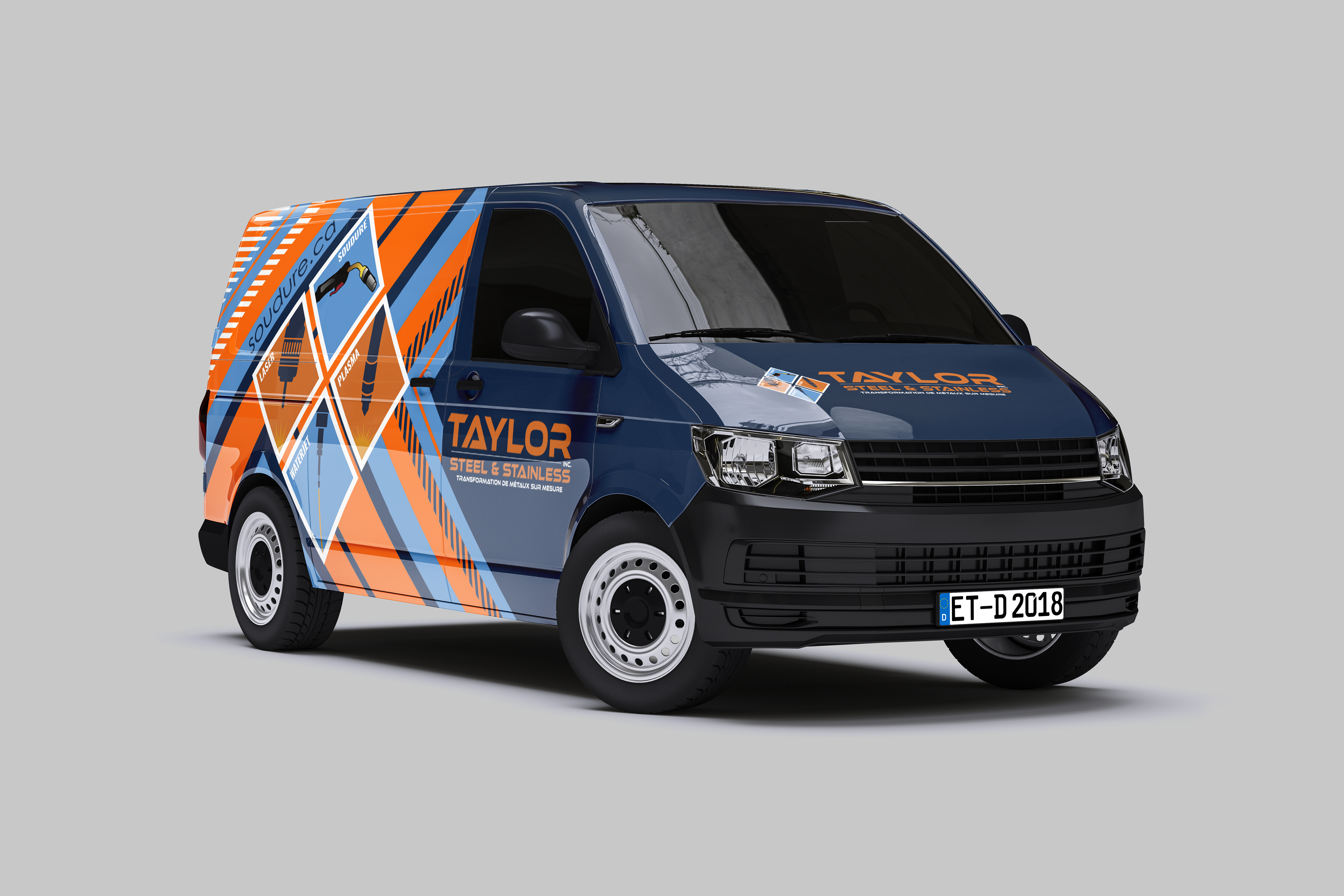 Car Wrap Design by AZ_Studio for Taylor Steel & Stainless Inc. | Design #31437477