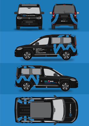 Car Wrap Design by Cancan for MV ELEKTRONIKA SISTEMI d.o.o. | Design: #31409910