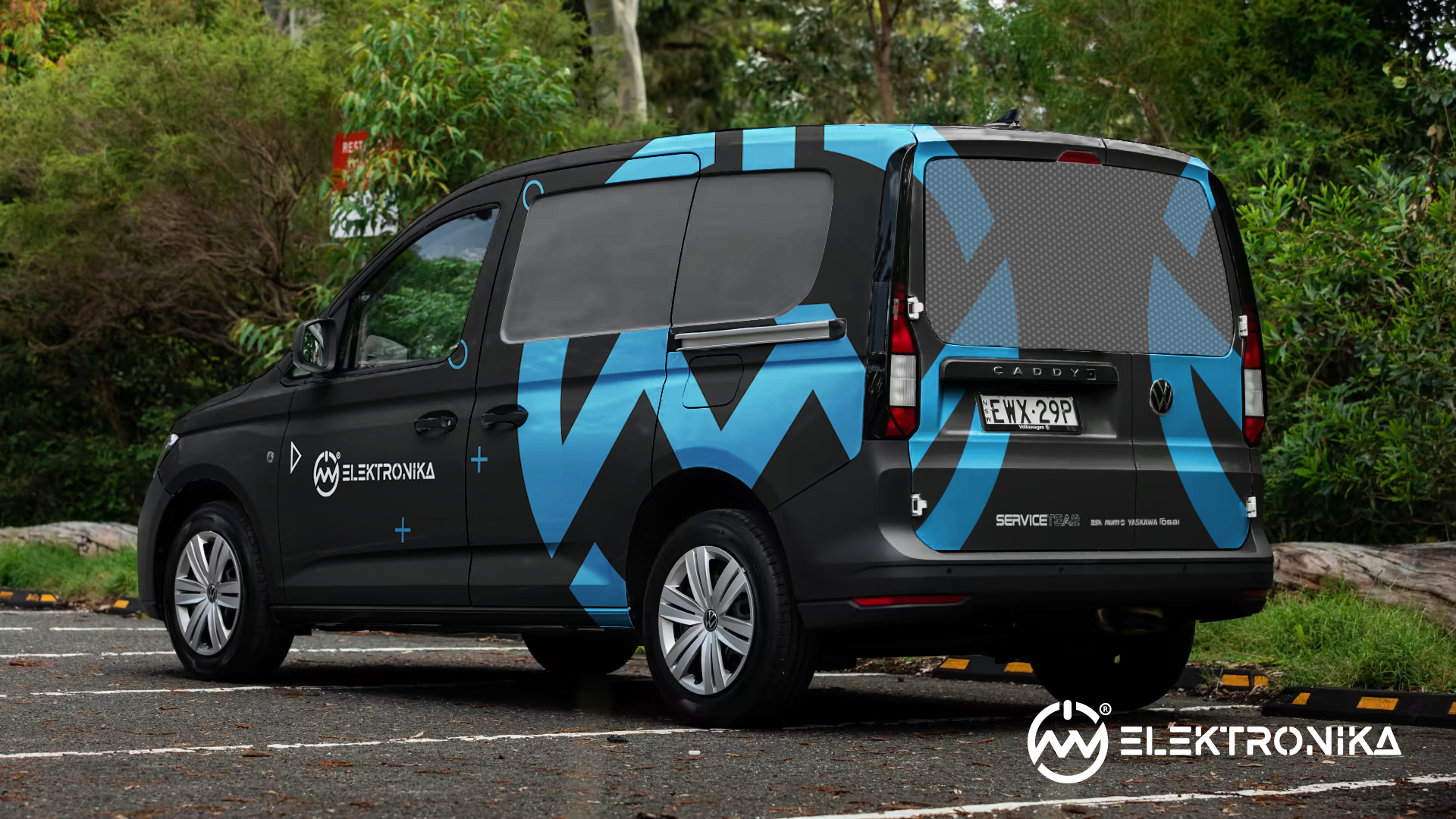 Car Wrap Design by Cancan for MV ELEKTRONIKA SISTEMI d.o.o. | Design #31422321