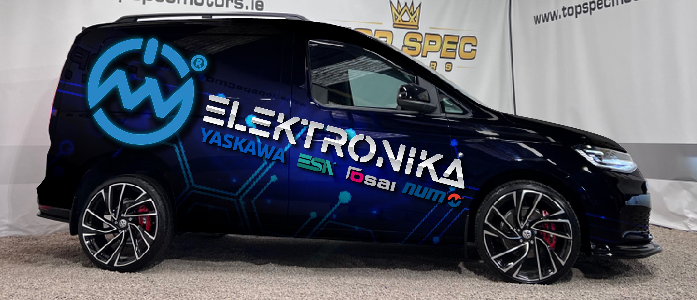 Car Wrap Design by Kira Graphics for MV ELEKTRONIKA SISTEMI d.o.o. | Design #31432339