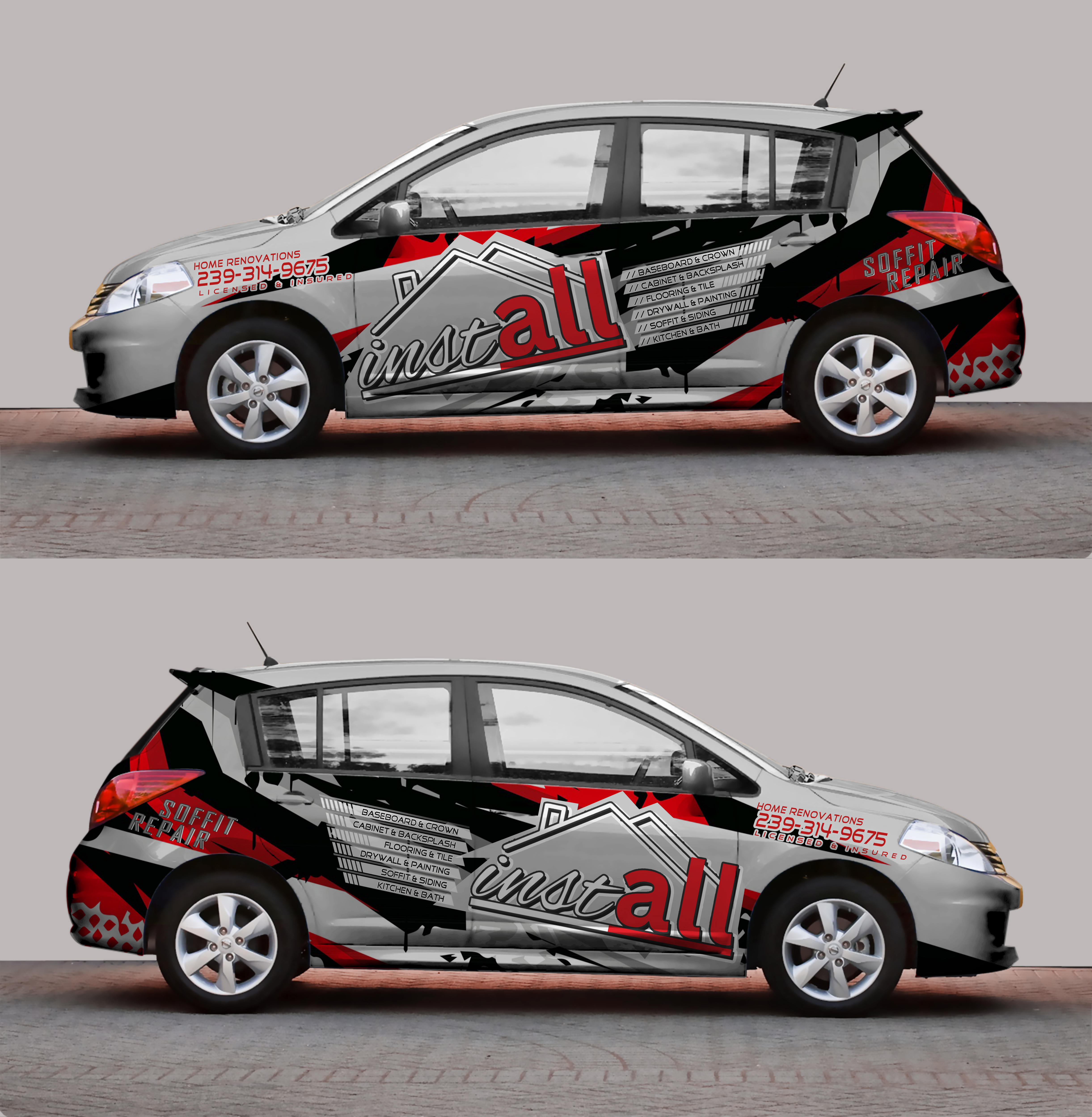 Car Wrap Design by AZ_Studio for this project | Design #31416116