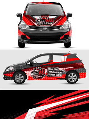 Nissan Versa Hatch Back Full Wrap