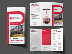 Diseño de Brochure por artbitin para DAVID PETTIT ECONOMIC DEVELOPMENT, LLC | Diseño: #31419490
