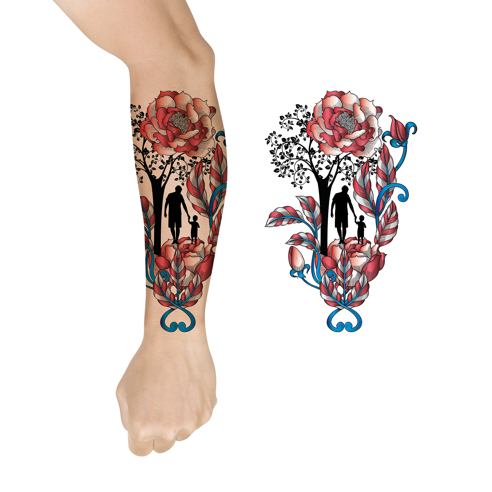 Tattoo Design by Jose Lopez ( Verified Pro Designer ) for this project | Design #31420090
