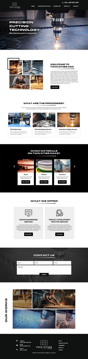 Diseño de Squarespace por MAHABA para este proyecto | Diseño: #31419641