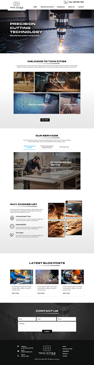 Diseño de Squarespace por MAHABA para este proyecto | Diseño: #31419642