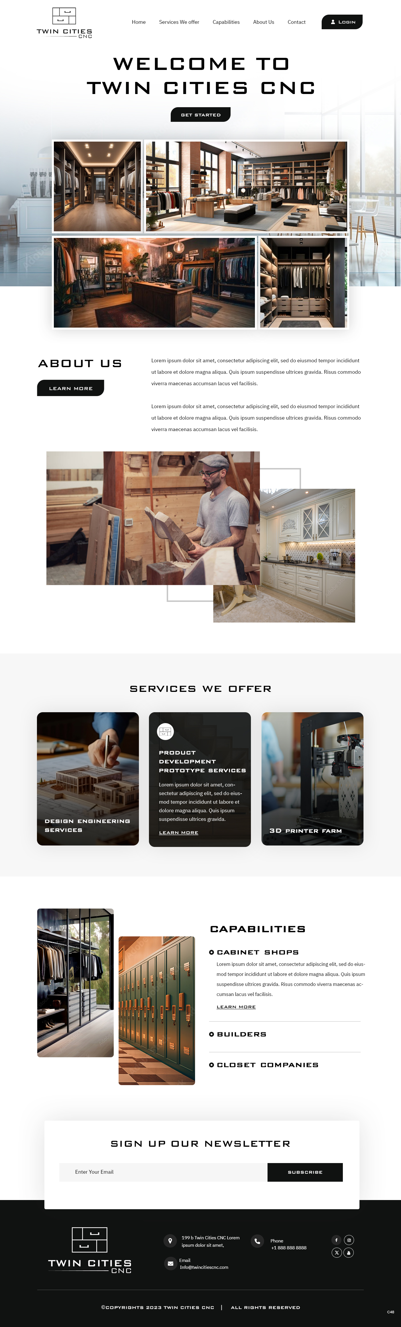 Squarespace Design by pb for this project | Design #31419959