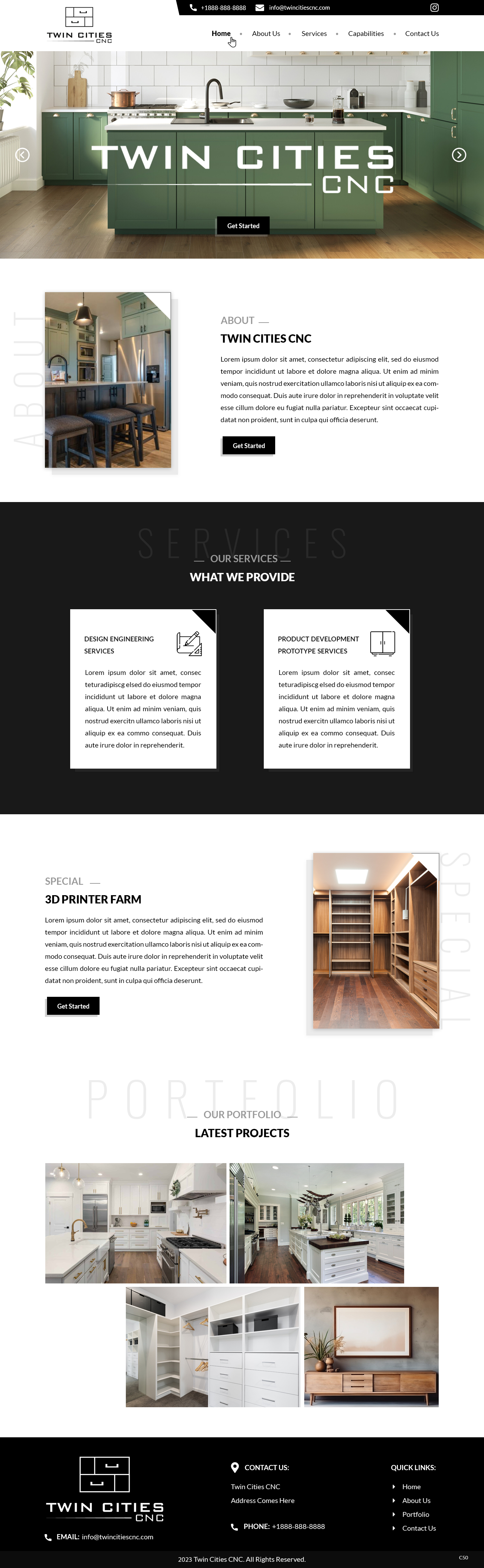 Squarespace Design by pb for this project | Design #31419966