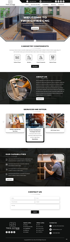 Squarespace Design by pb for this project | Design: #31419968